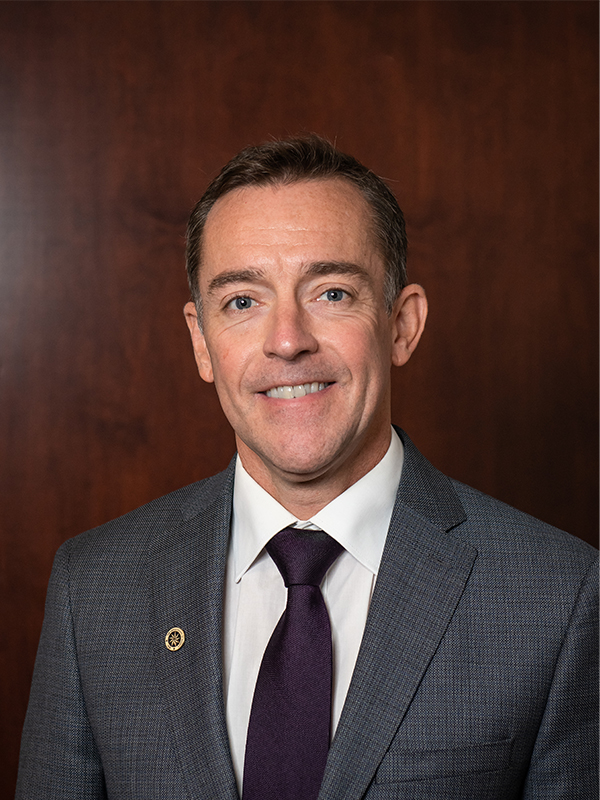 A portrait photo of Regent Blake Benson